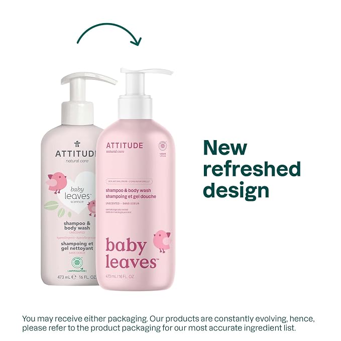 ATTITUDE 2-in-1 Shampoo and Body Wash - Image 2