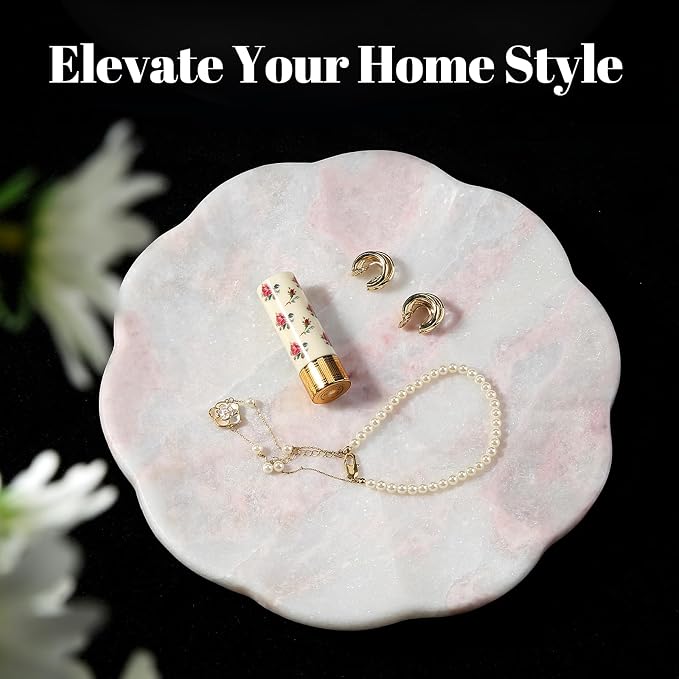 Koville Marble Tray, Natural Stone Tray - Image 5