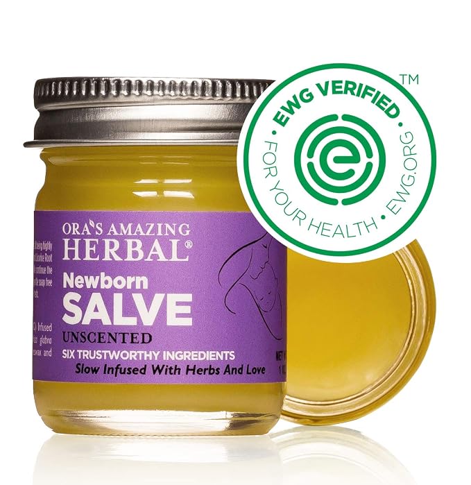 Ora's amazing Herbal, Newborn Salve, Diaper Rash Cream, Calendula Baby Balm - Image 4