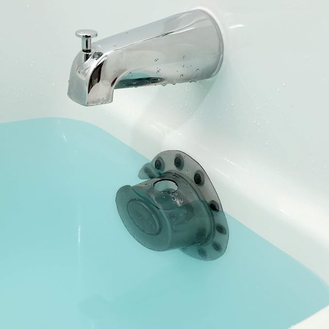 SlipX Solutions Bottomless Bath Overflow Drain Cover by SlipXSolutions