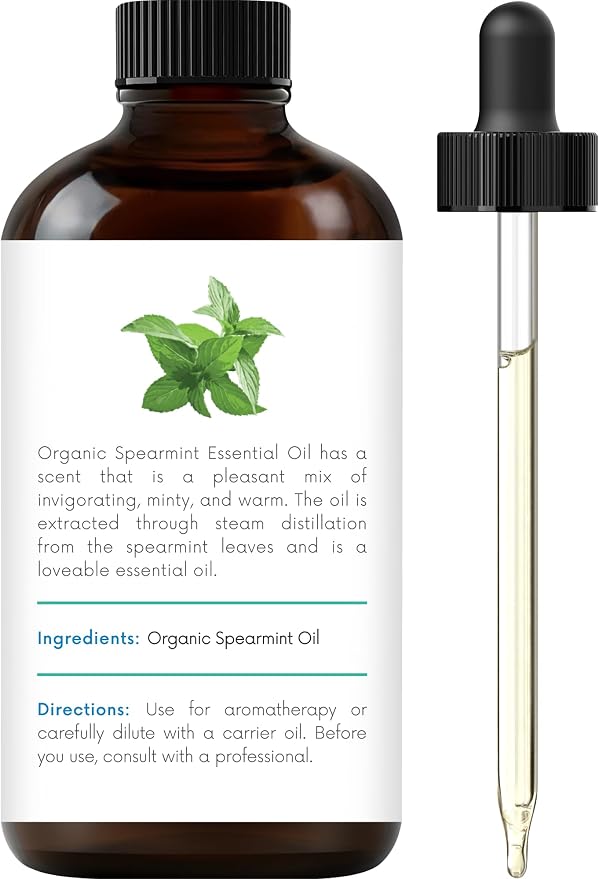 Handcraft Blends Organic Spearmint Essential Oil – 1 Fl Oz – 100% Pure and - Image 2