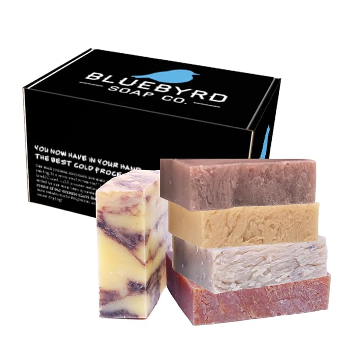 BLUEBYRD Handmade Soap Bar Gift Box by Bluebyrd+Soap+Co.