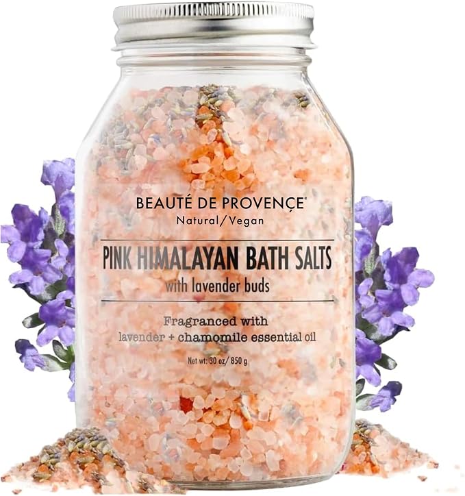 Beaute DE Provence Pink Himalayan Bath Salt by BEAUTEDEPROVENCE