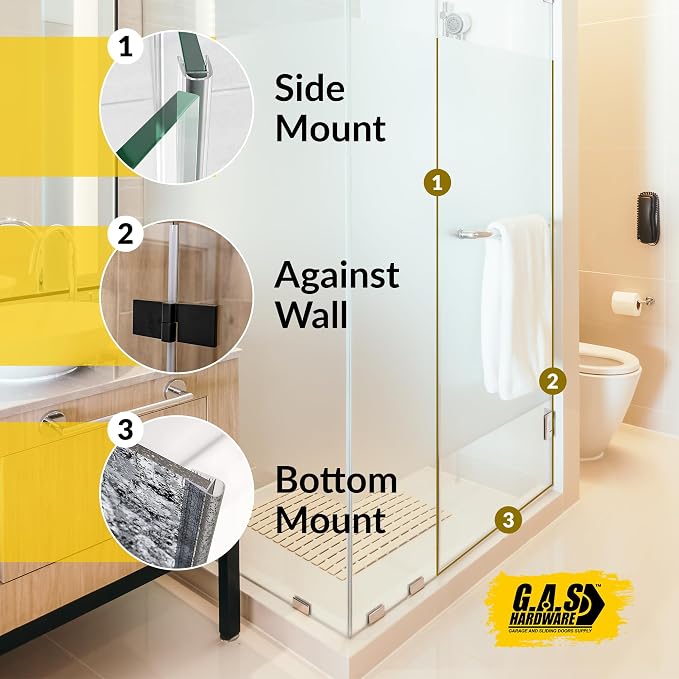 1/4" Frameless Shower Door Seal – U-Type 8 ft. Ultra-Clear Bottom & Side Drip - Image 5