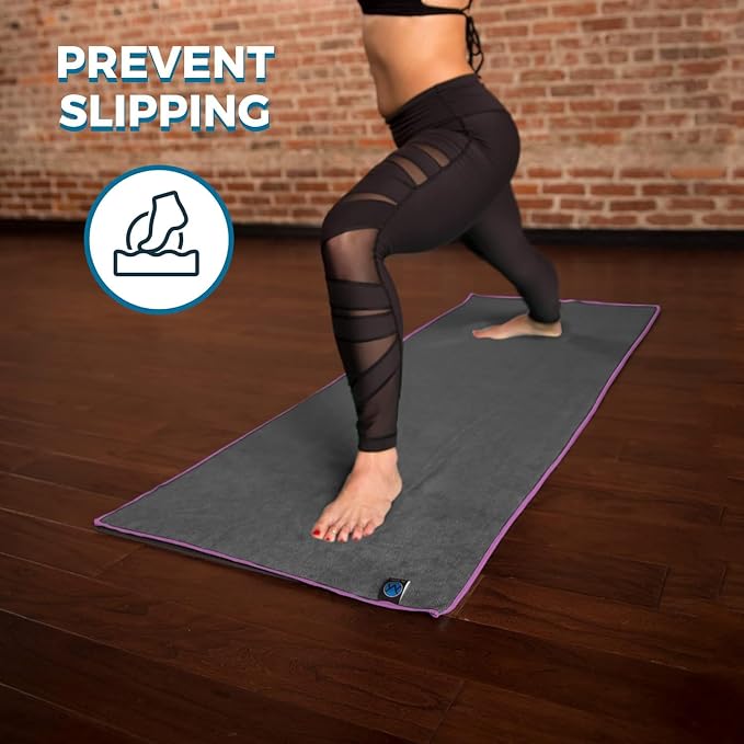 Youphoria Yoga Microfiber Non-Slip Towel - Image 4