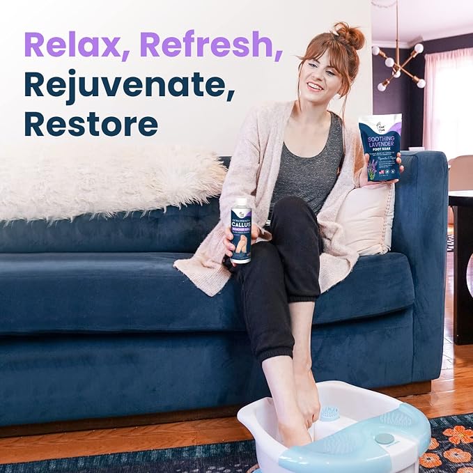 Lavender Foot Soak & Callus Remover Gel Kit - Image 6