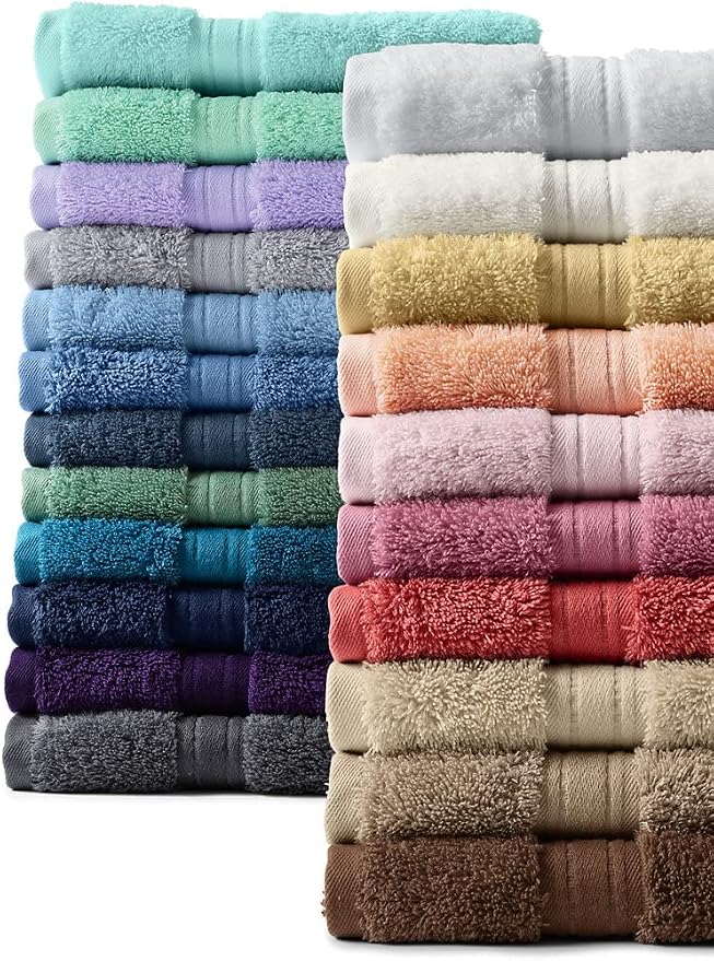 Lands' End Supima Towel Ivory 6 Piece Towel Set - Image 3