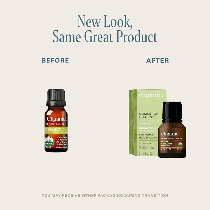 Cliganic Organic Bergamot Essential Oil, 100% Pure Natural - Image 2