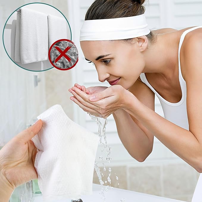 BigOtters 100PCS Compressed Towels, Disposable Face Towels - Image 4