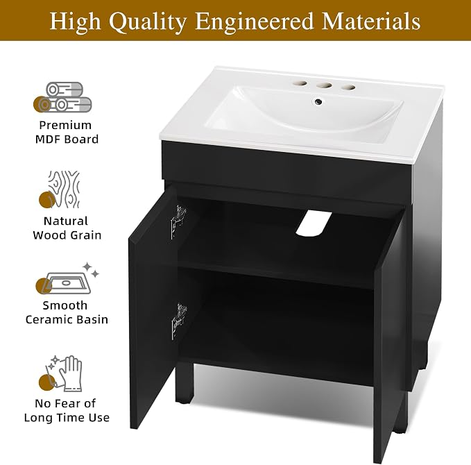 YITAHOME 24 Inch Bathroom Vanity - Image 6