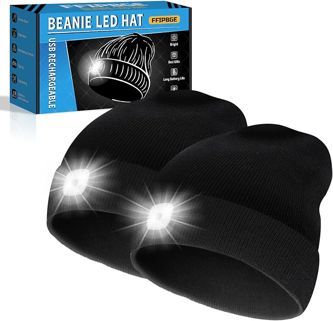 Christmas Stocking Stuffers for Men Adults, Beanie Hats by Unknown