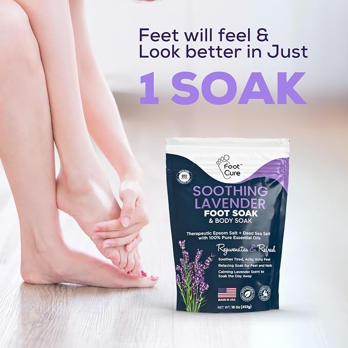 FOOT CURE Soothing Lavender Foot Spa - Image 8
