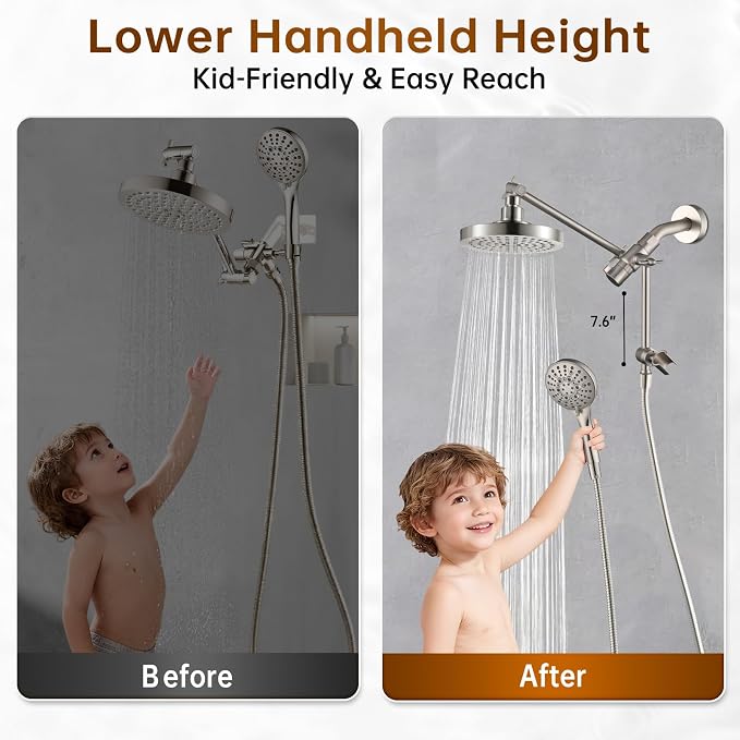 BRIGHT SHOWERS Rain Shower Head - Image 4