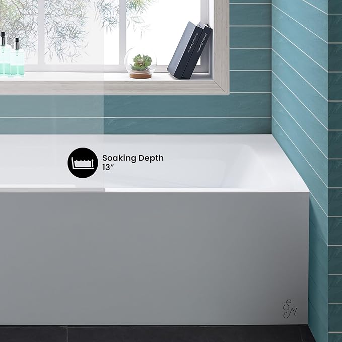 Swiss Madison Well Made Forever SM-AB541 Voltaire Alcove Tub - Image 6