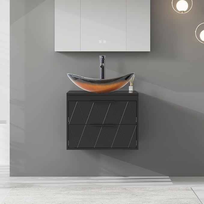 eclife 24" Floating Bathroom Vanities - Image 3