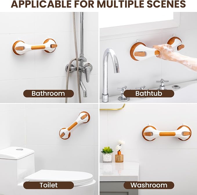 TAILI Shower Grab Bar, 12 Inch Shower Handle - Image 8