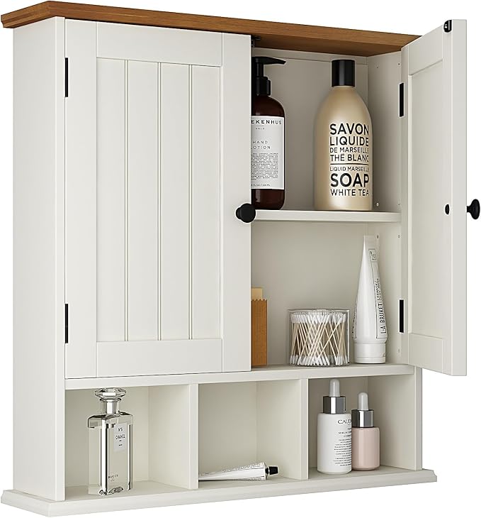 ChooChoo Bathroom Cabinet Wall Mounted 2-Door by ChooChoo
