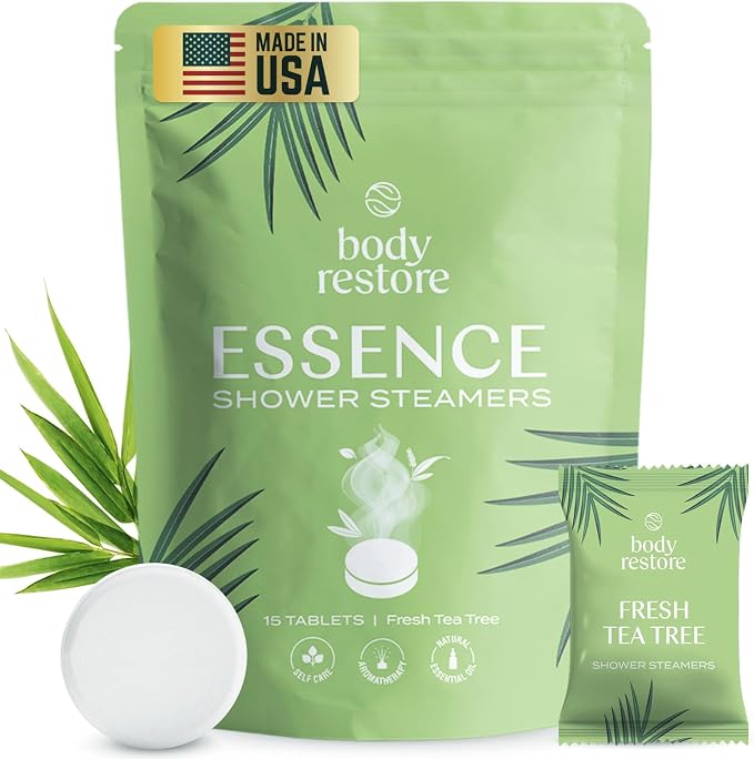 Body Restore Shower Steamers Aromatherapy 15 Pack by BodyRestore