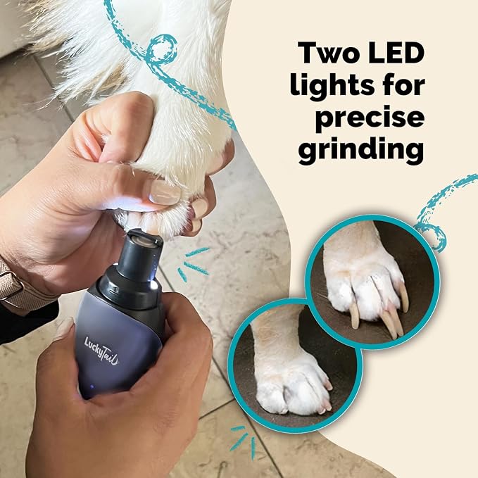 LUCKY TAIL Pet Nail Grinder for Dogs and Cats - Image 5
