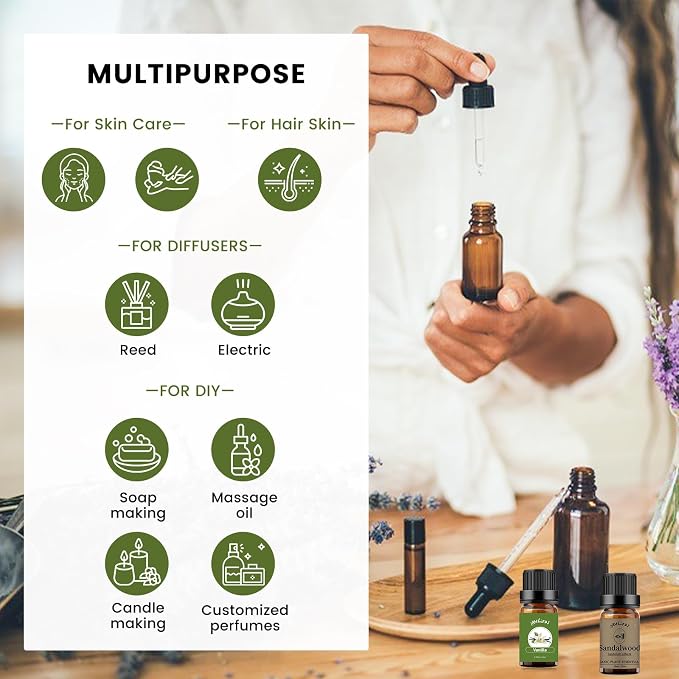 yethious Vanilla Sandalwood Essential Oils - Image 3