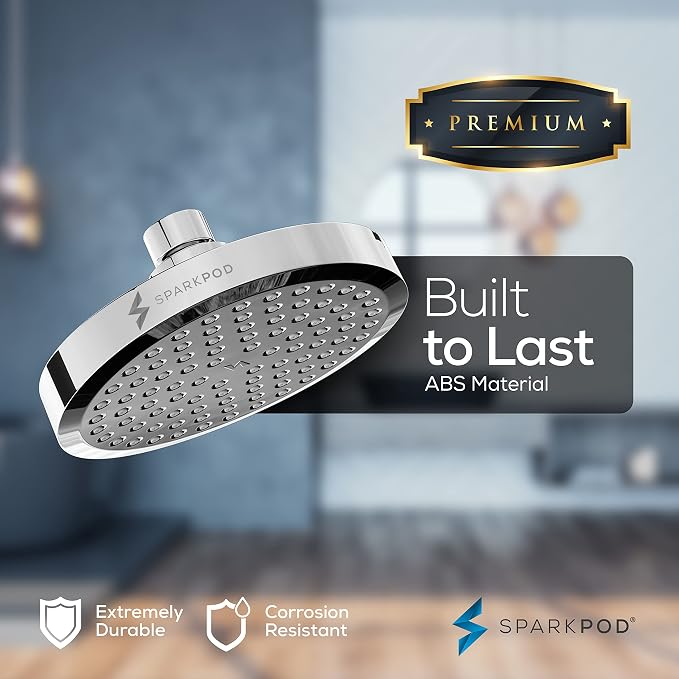 SparkPod Round Rain Shower Head - Image 8