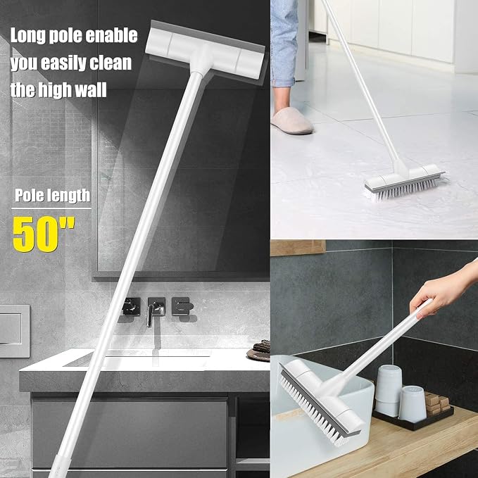 BOOMJOY 2 Pack Floor Scrub Brush - Image 3