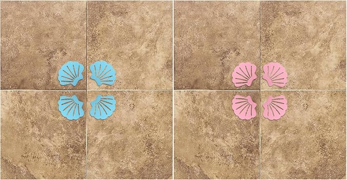 30 Pcs Bathtub Stickers Non Slip, Shell Shaped Tubs Safety Shower Treads - Image 6