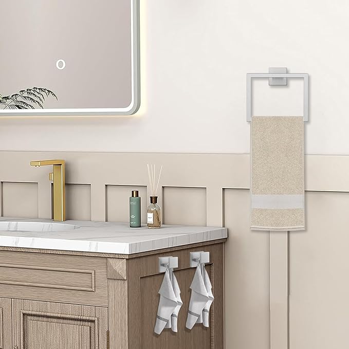 5 Piece Bathroom Towel Bar Set - Image 3