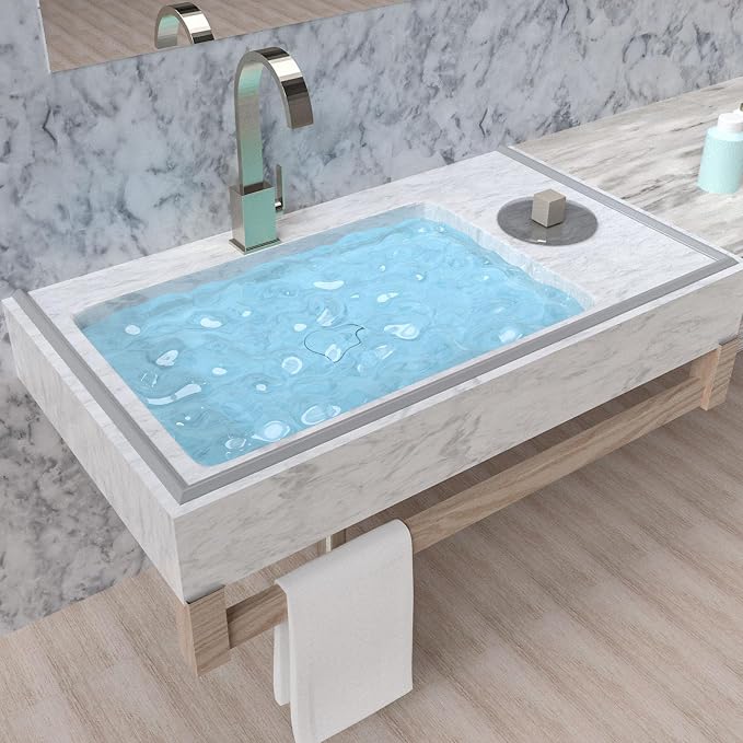 Collapsible Shower Threshold Water Dam, Shower Door Water Dam Barrier, Dry and - Image 5