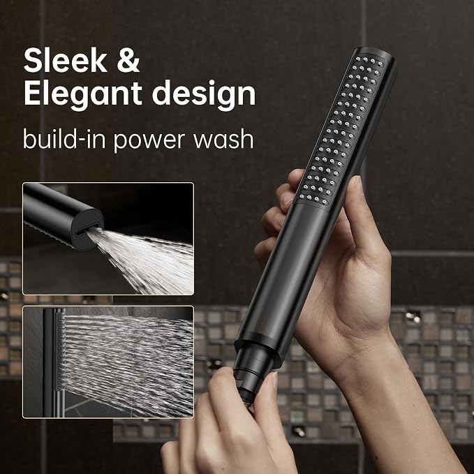 Veken 10" Luxurious All Metal Rain Shower Head - Image 5