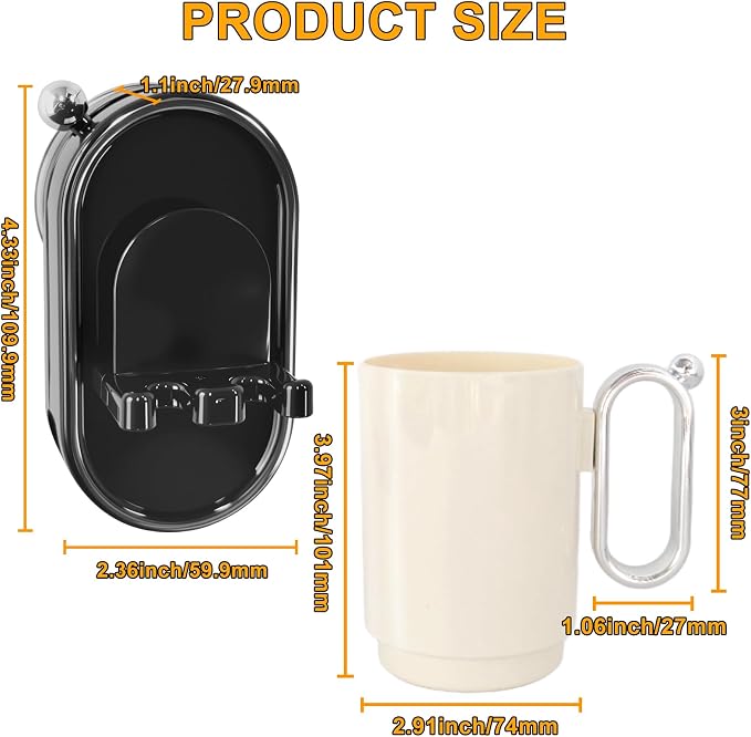 Toothbrush Holder Wall Mounted - Image 7