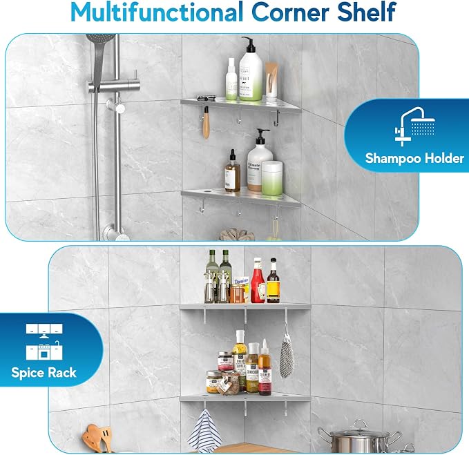 Corner Shower Shelves - Image 3