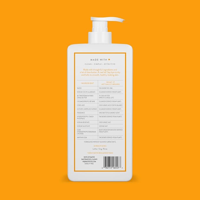Native Moisturizing Body Wash Contains Naturally Derived Ingredients | - Image 2