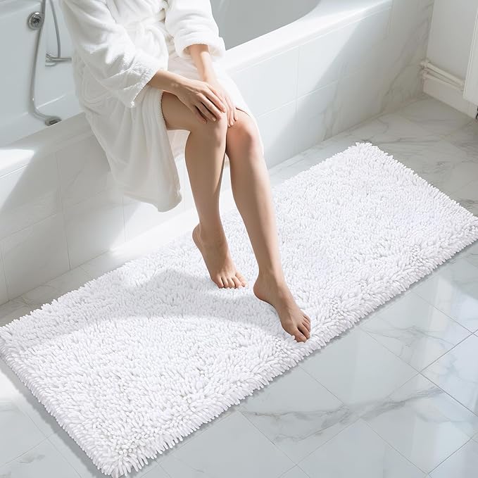 Yimobra Long Bathroom Rugs Runner 60x24 Inch, Extra Thick Soft Absorbent by Yimobra