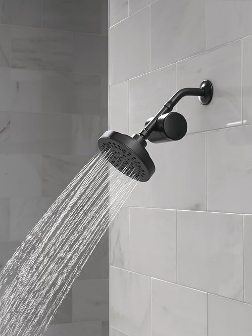 Delta Faucet 5-Setting Shower Head Matte Black - Image 8