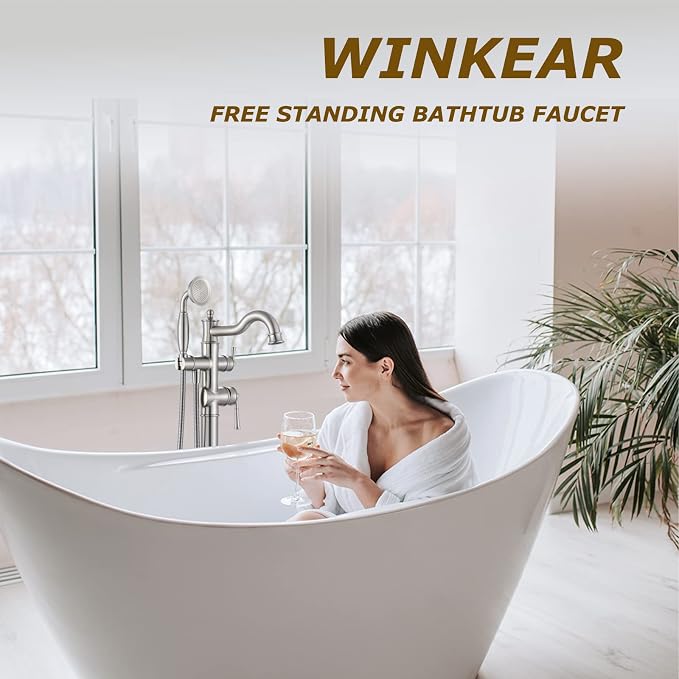 Freestanding Floor Mount Tub Filler - Image 3