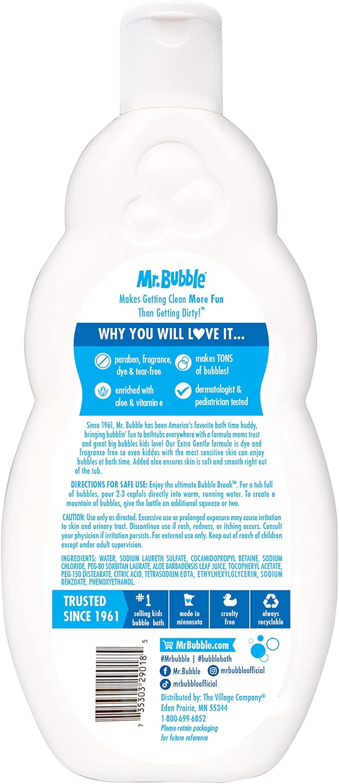 Mr. Bubble Extra Gentle Bubble Bath - Image 3
