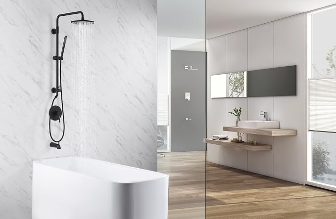 sumerain Oil Rubbed Bronze Shower System - Image 3