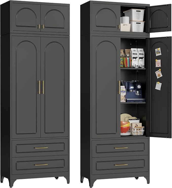 90" Pantry Kitchen Cabinet - Image 9