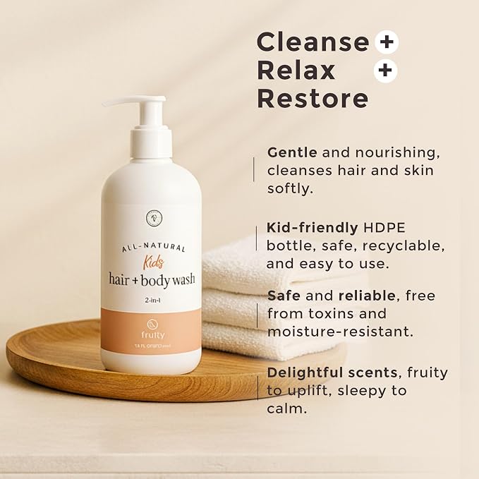Rowe Casa Organics 2-in-1 Kids Hair & Body Wash - Image 5