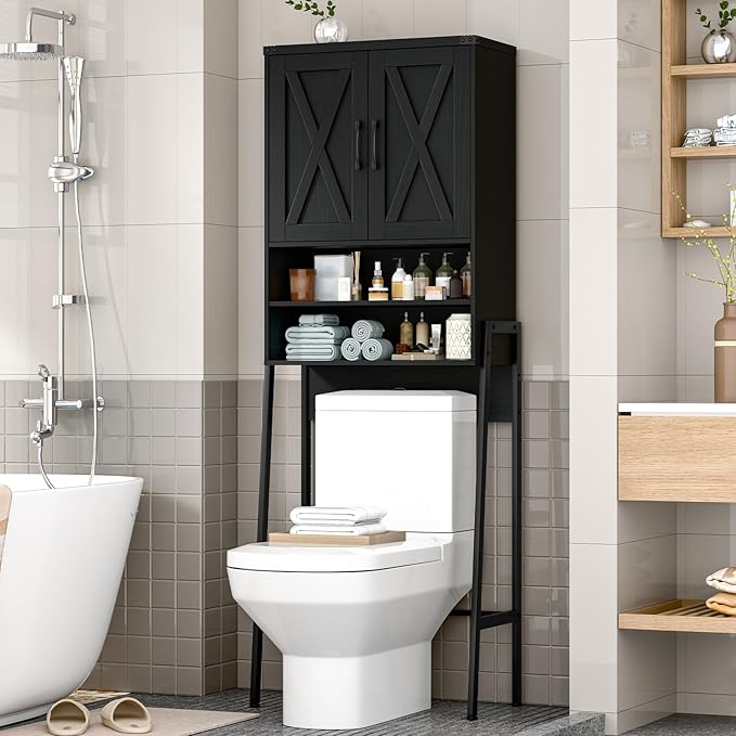 Vabches Over The Toilet Storage Cabinet, Farmhouse Over Toilet Storage Cabinet by Vabches