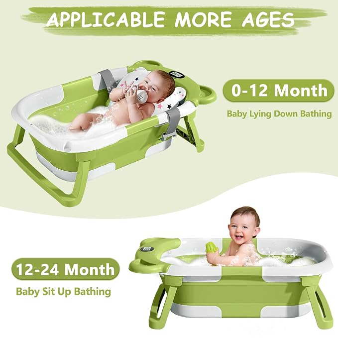 MoreFeel Collapsible Baby Bathtub - Image 4