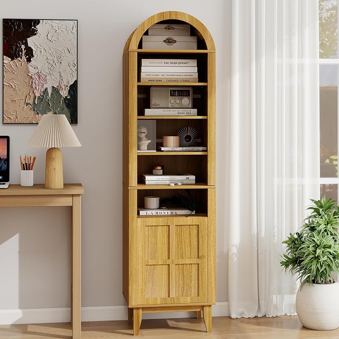 ELECWISH 71" Tall Arched Cabinet - Image 3