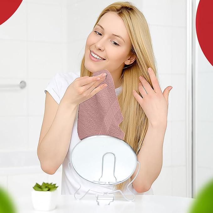 RIVERSIDE 12 Pack Premium 100% Cotton Face Washcloths, 550 GSM, 12 x 12 Inches - Image 5
