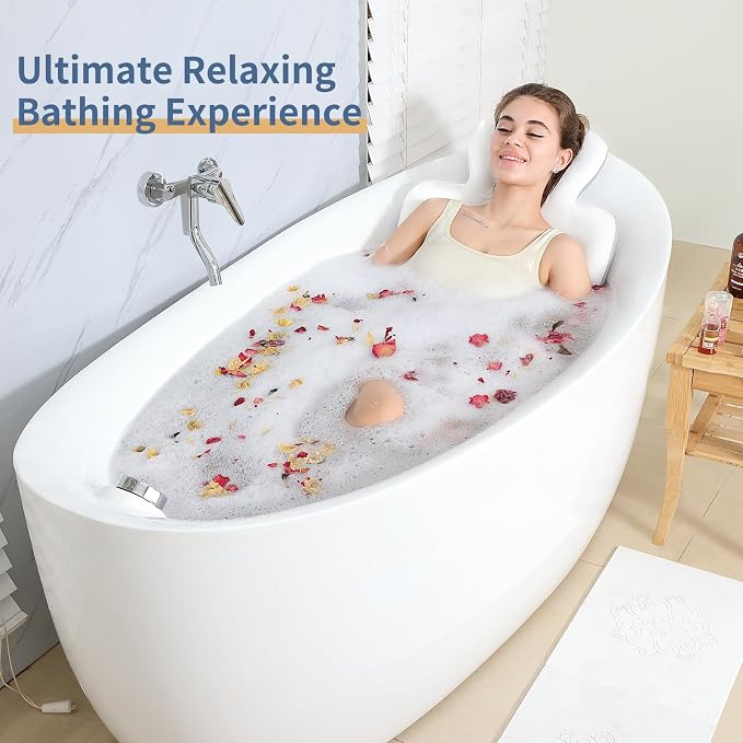 Luxury Bath Cushion, Full Body Bathtub Pillow - Image 2