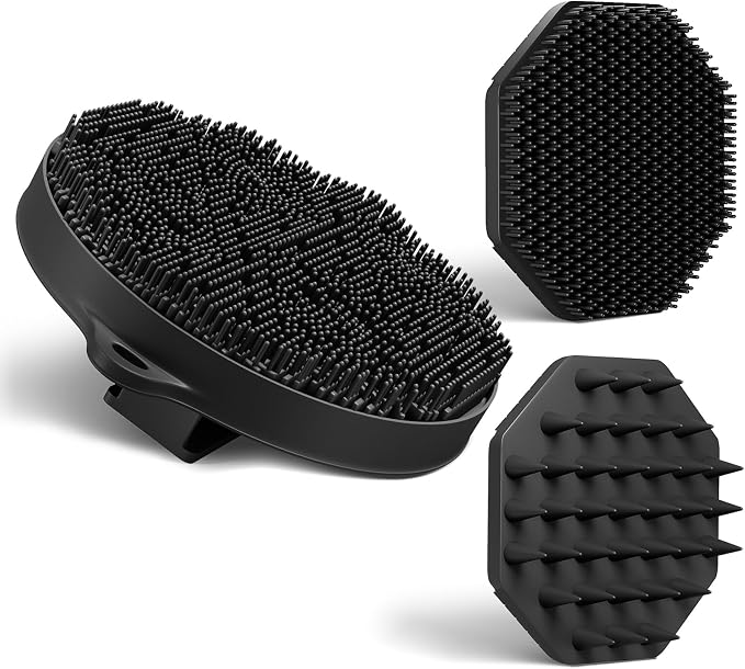 3 Soft Silicone Scrubbers by kullder