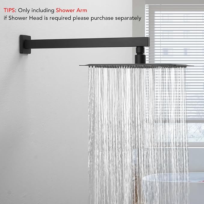 BESy 14 Inches Straight Extended Shower Arm - Image 2