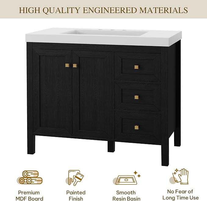 YITAHOME 42" Bathroom Vanity - Image 5