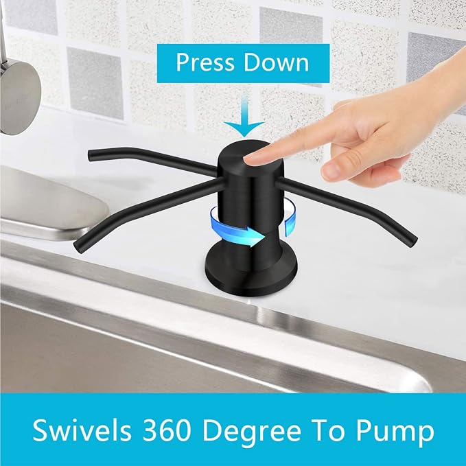 Soap Dispenser for Kitchen Sink, Kichen Sink SoapDispenser, Under Sink Soap - Image 2