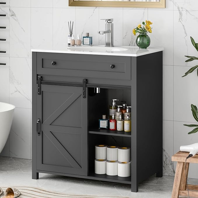 Vabches 30 Inch Bathroom Vanity - Image 7